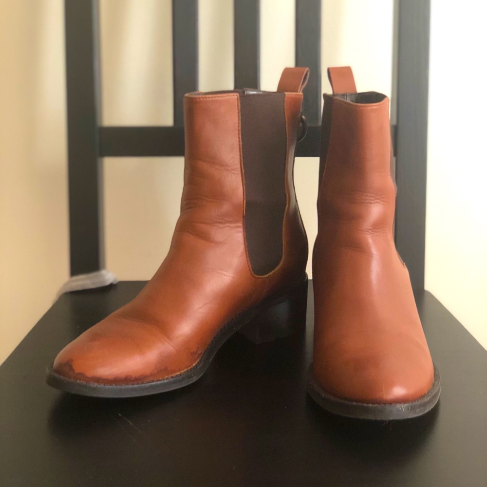 Cole Haan Nike Air Brown Boots